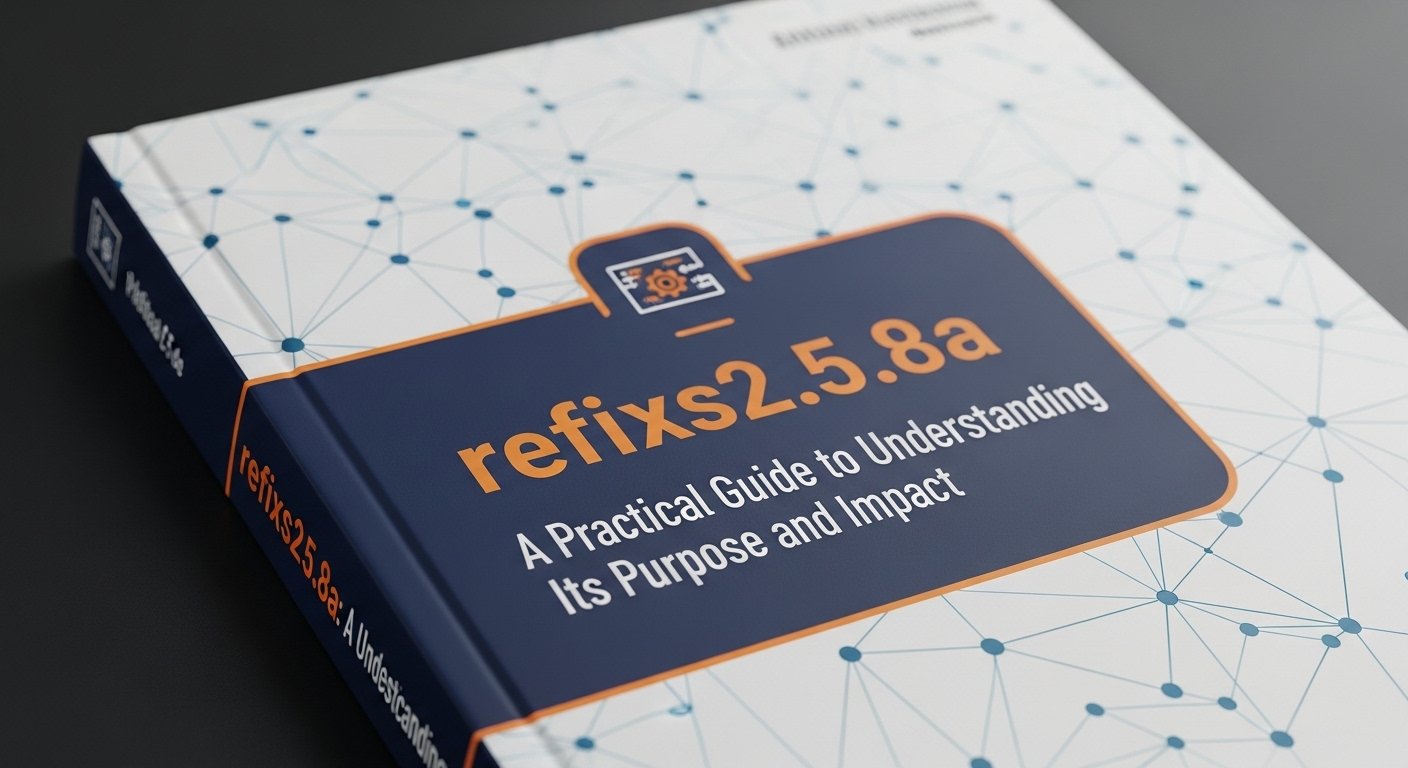refixs2.5.8a: A Practical Guide to Understanding Its Purpose and Impact